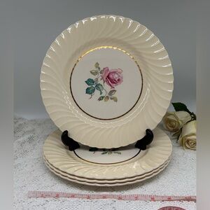 Vintage Burleigh Ware IRONSTONE Dinner Plates - Set of 4